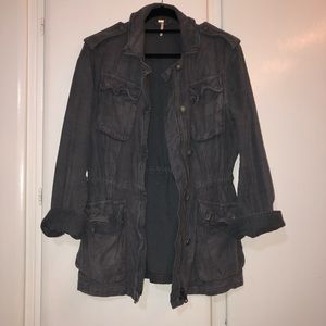 Free People grey jacket